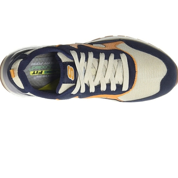 Skechers Men's Heminger Leather Sneakers ShoesSize 8.5 Men's - Picture 7 of 11